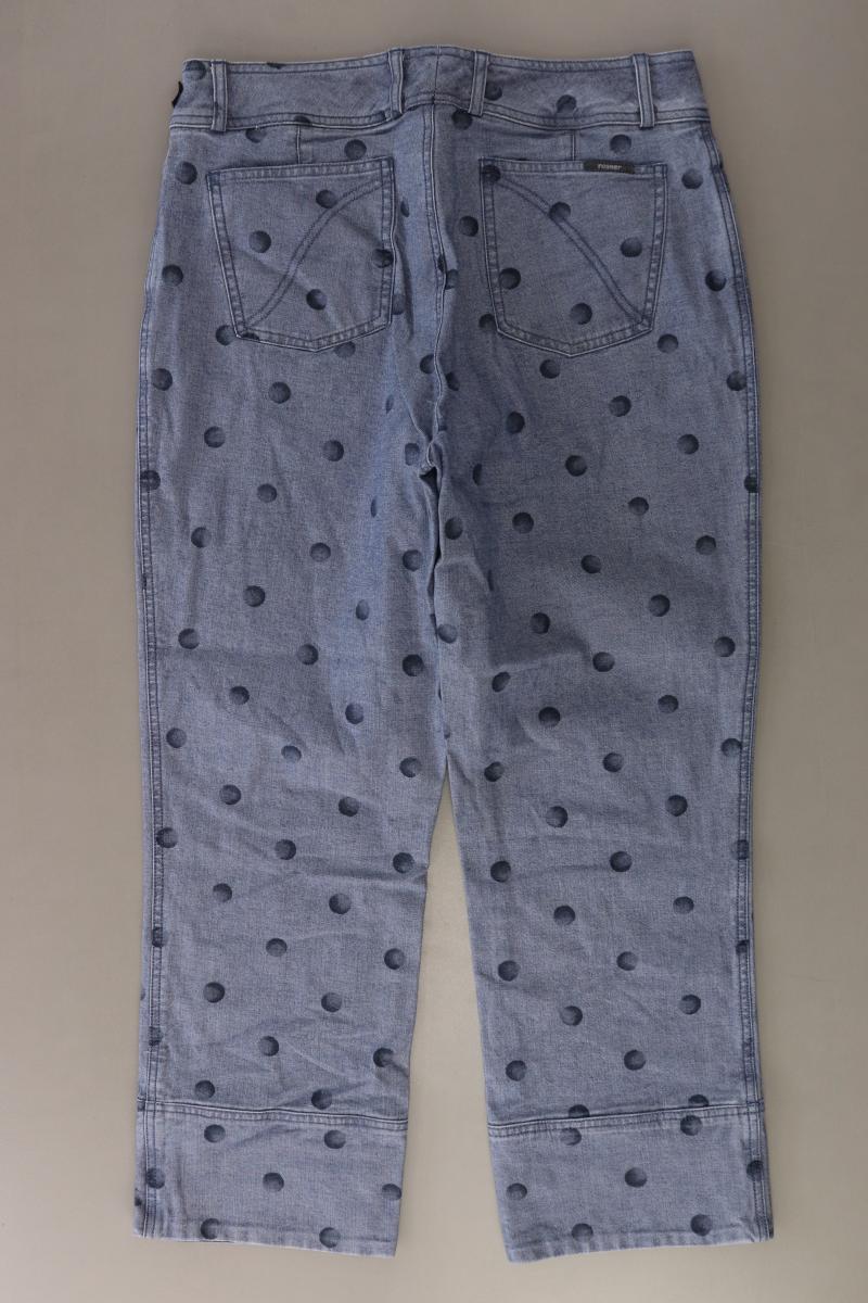 Rosner Straight Jeans Gr. 42 gepunktet blau aus Baumwolle - Image 2