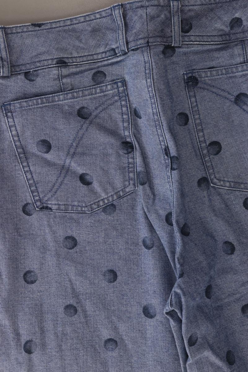 Rosner Straight Jeans Gr. 42 gepunktet blau aus Baumwolle - Image 3