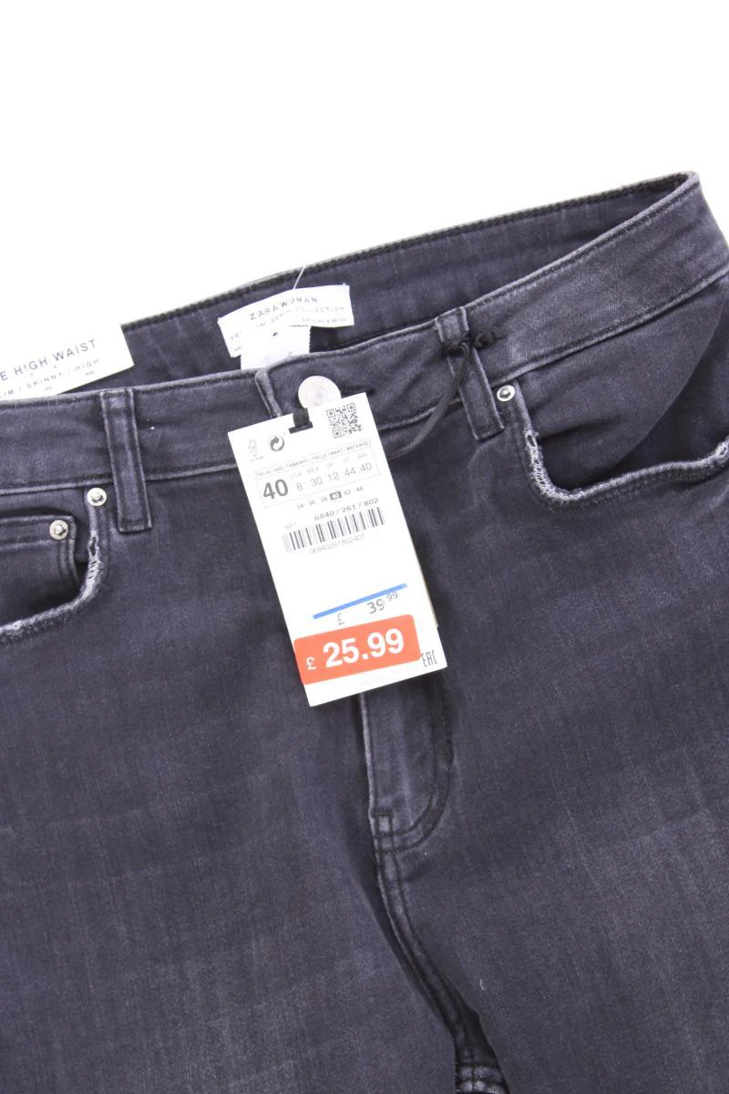 Zara Skinny Jeans Gr. 40 neu mit Etikett Neupreis: 25,99€! grau aus Baumwolle - Image 2