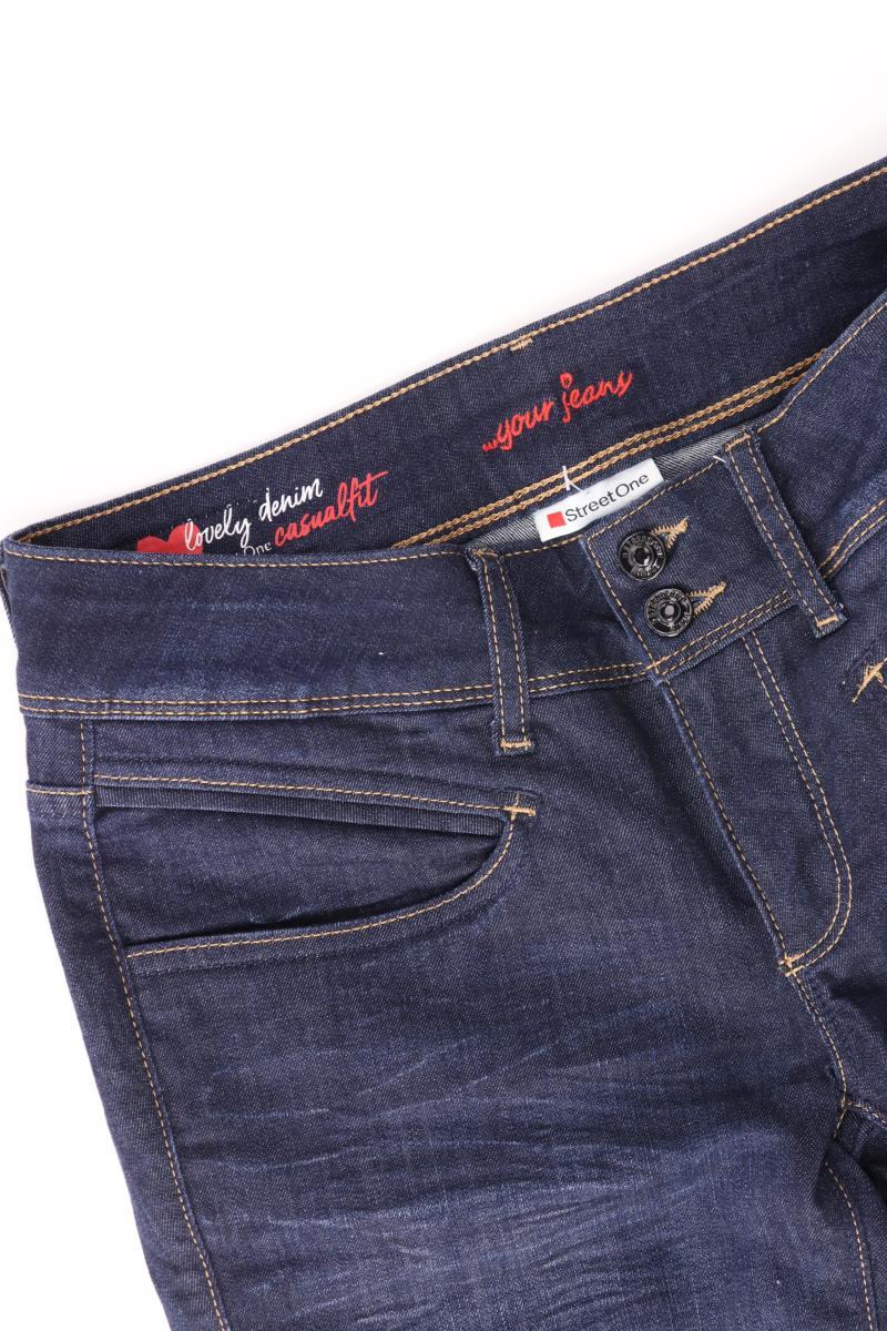 Street One Skinny Jeans Gr. W26/L30 blau aus Baumwolle - Image 3