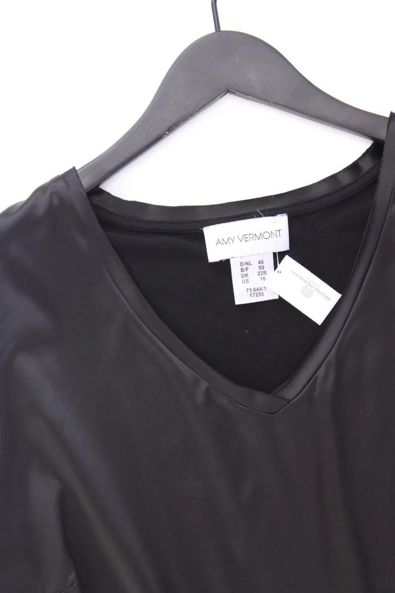 Amy Vermont Ärmellose Bluse Gr. 48 schwarz aus Polyester - Image 2