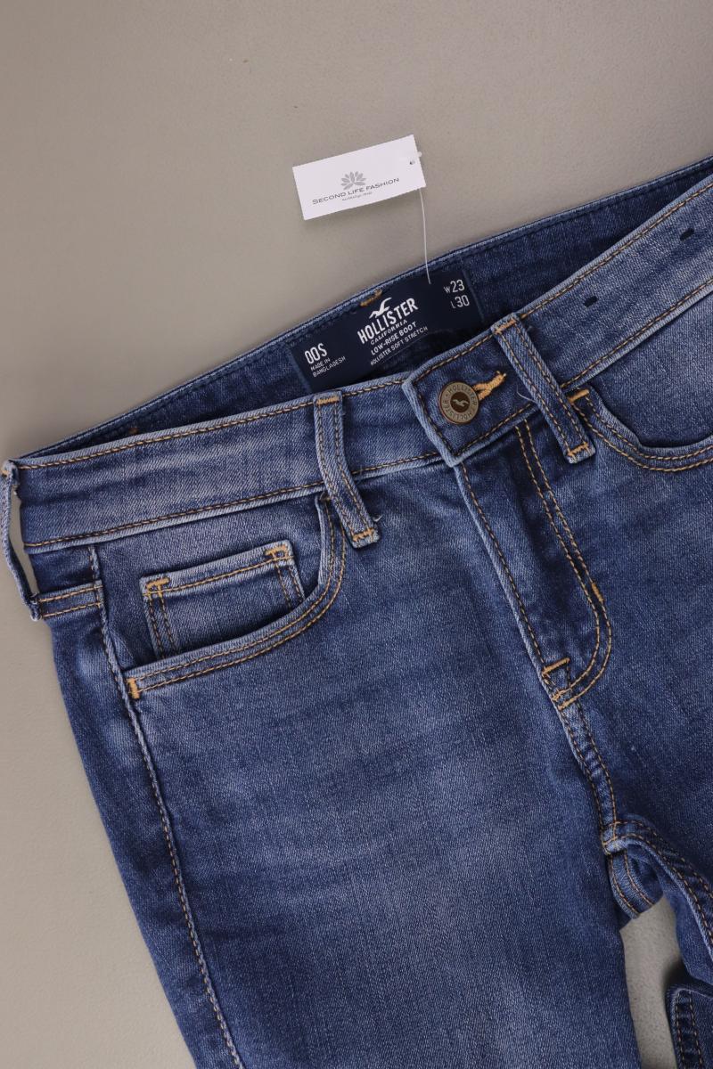 Hollister Skinny Jeans Gr. W23/L30 blau aus Baumwolle - Image 3