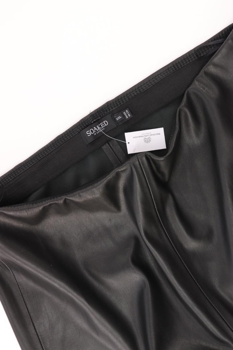 SOAKED IN LUXURY Kunstlederhose Gr. XXL schwarz - Image 3