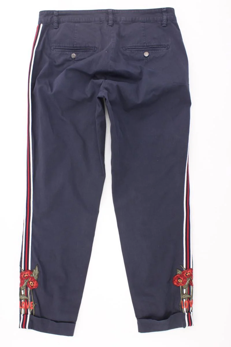 Cambio Hose Gr. 38 Modell Stella blau aus Baumwolle - Image 3