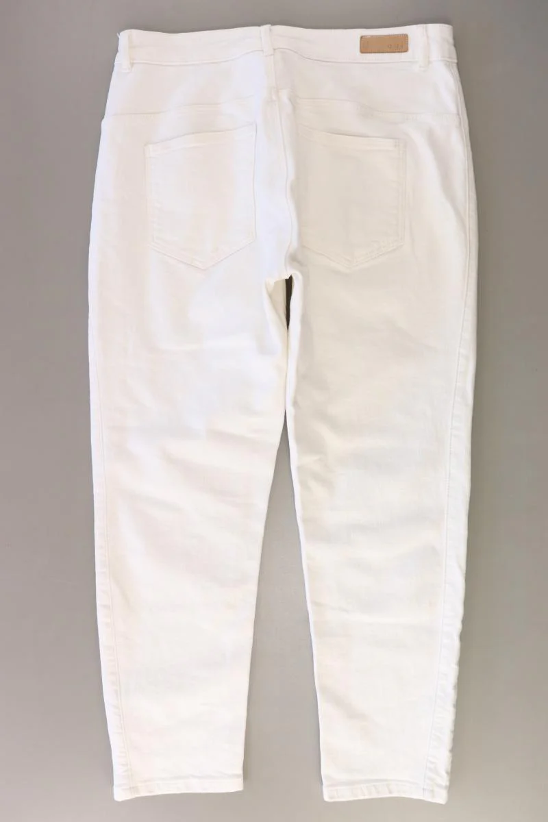 Oui Straight Jeans Gr. 42 weiß aus Baumwolle - Image 2