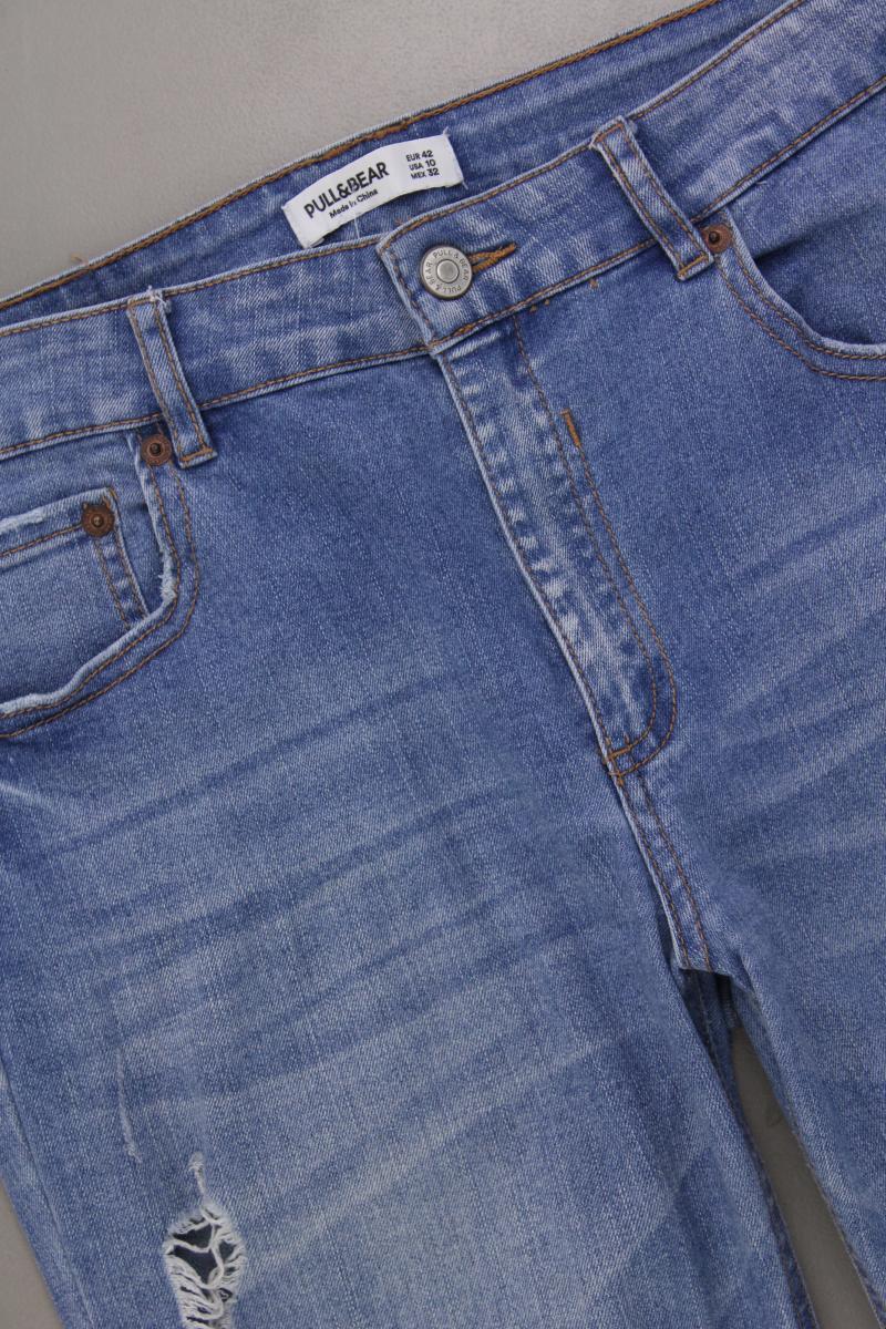 Pull&Bear Skinny Jeans Gr. 42 blau - Image 2