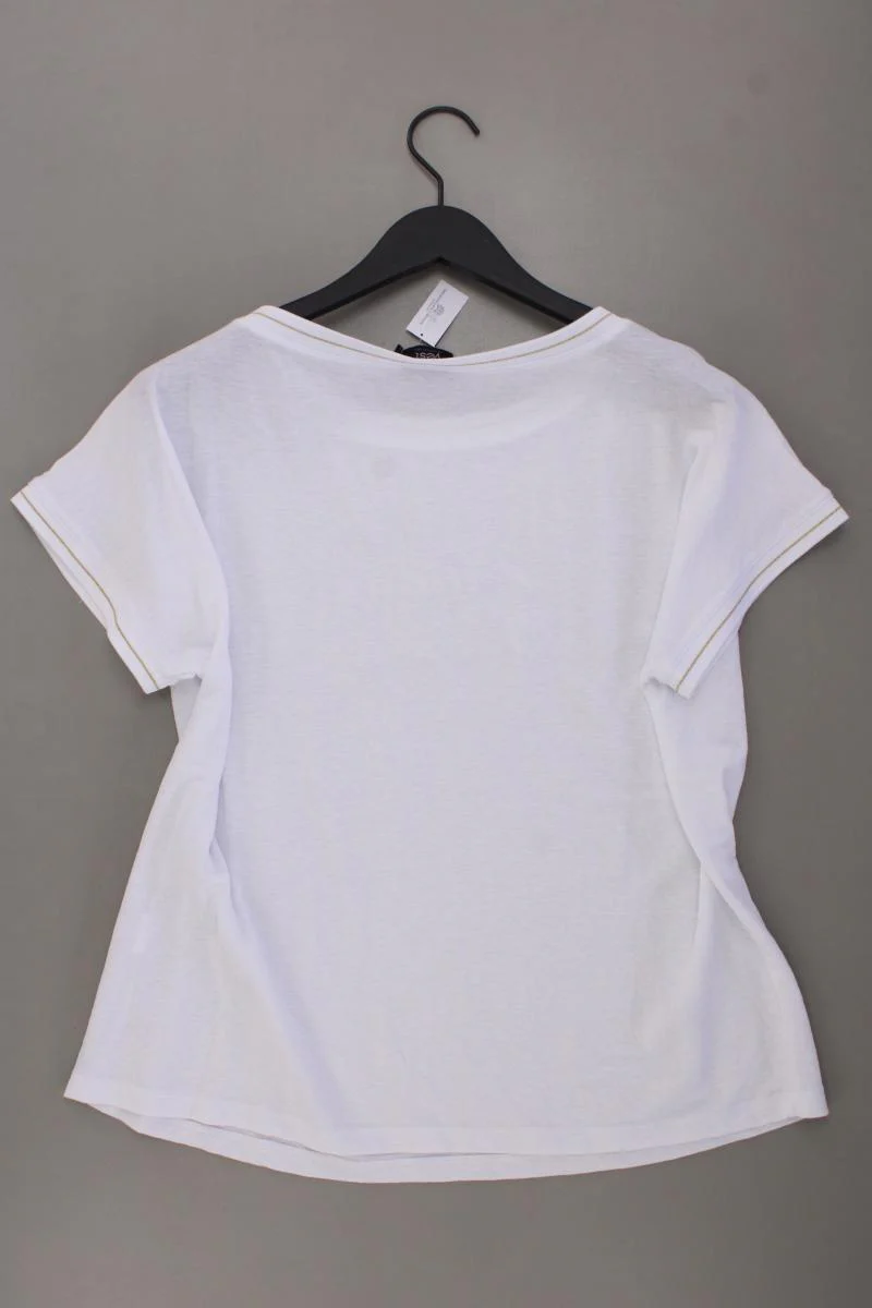 yest T-Shirt Gr. 44 Kurzarm weiß aus Viskose - Image 3