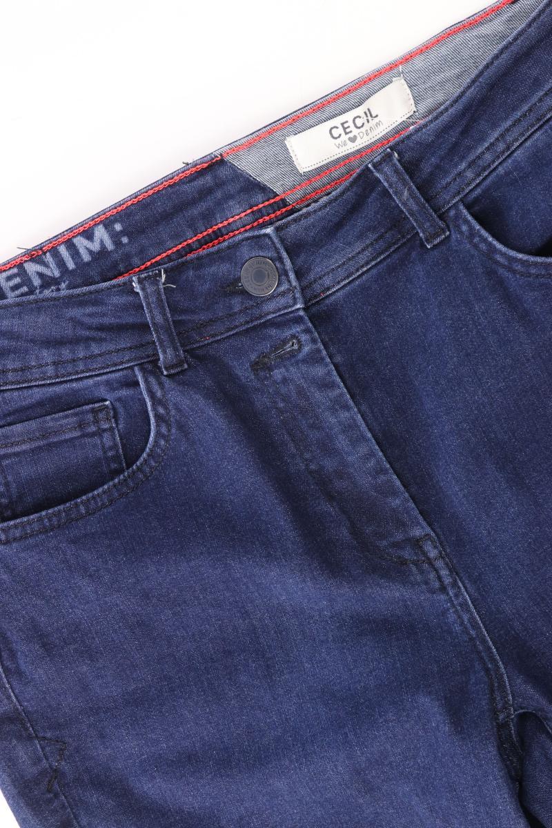 Cecil Straight Jeans Gr. W32 blau aus Baumwolle - Image 4