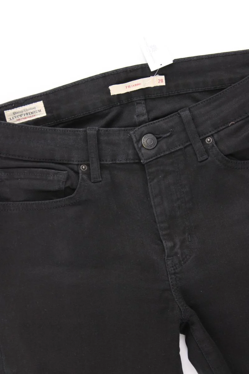 Levi's Skinny Jeans Gr. W28 schwarz - Image 2