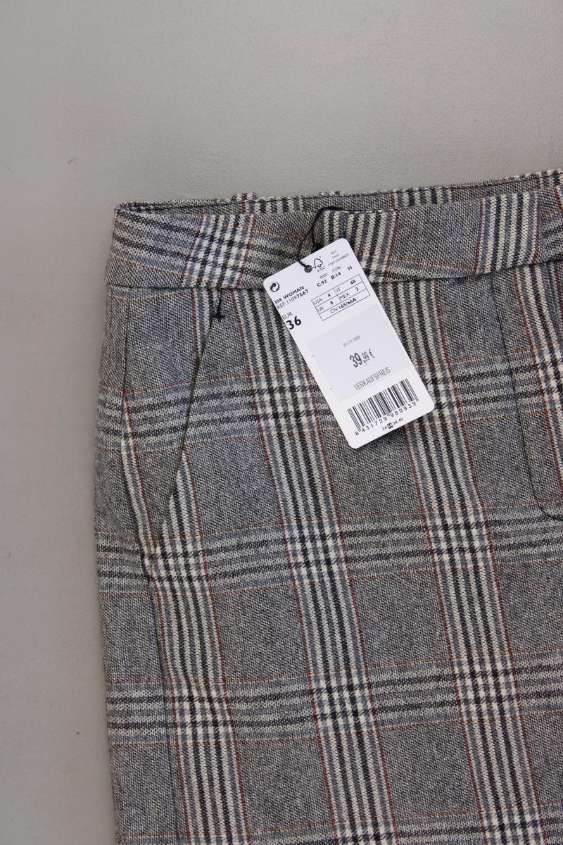 Mango Wollrock Gr. 36 kariert neu mit Etikett Neupreis: 39,99€! grau - Image 3