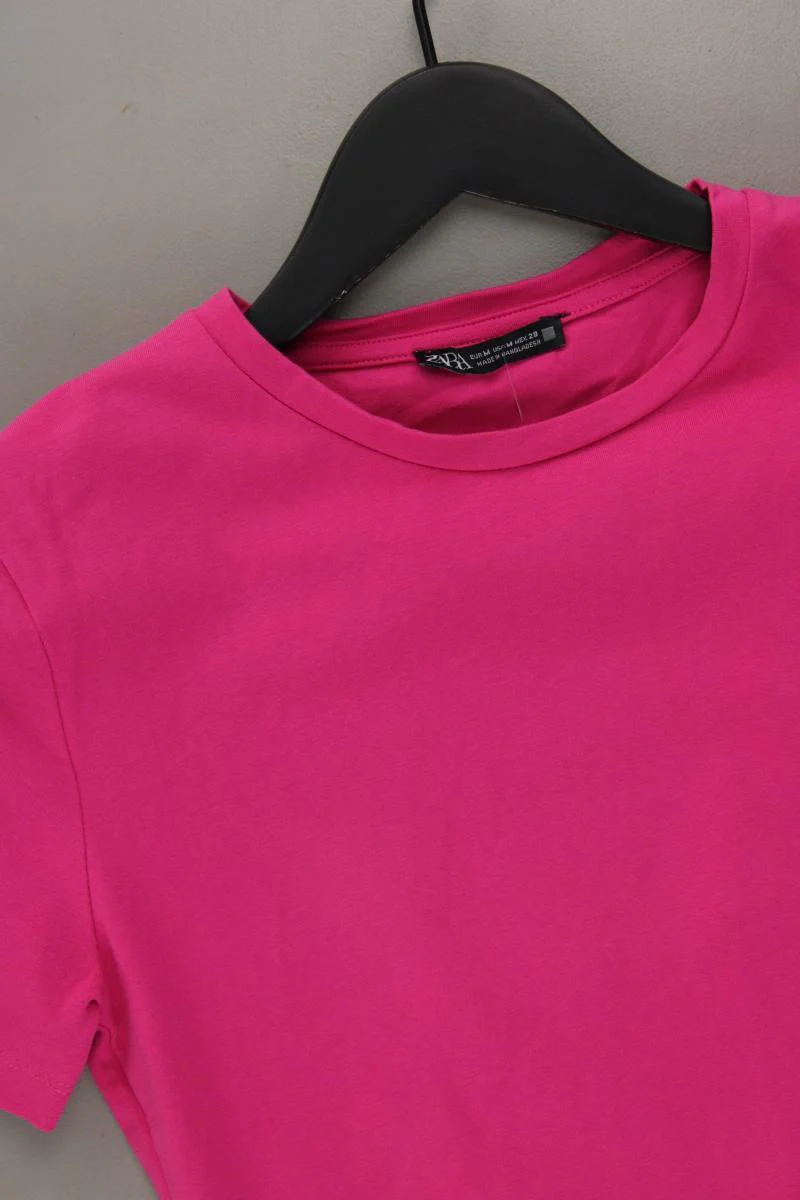 Zara Cropped Shirt Gr. M Kurzarm pink - Image 2