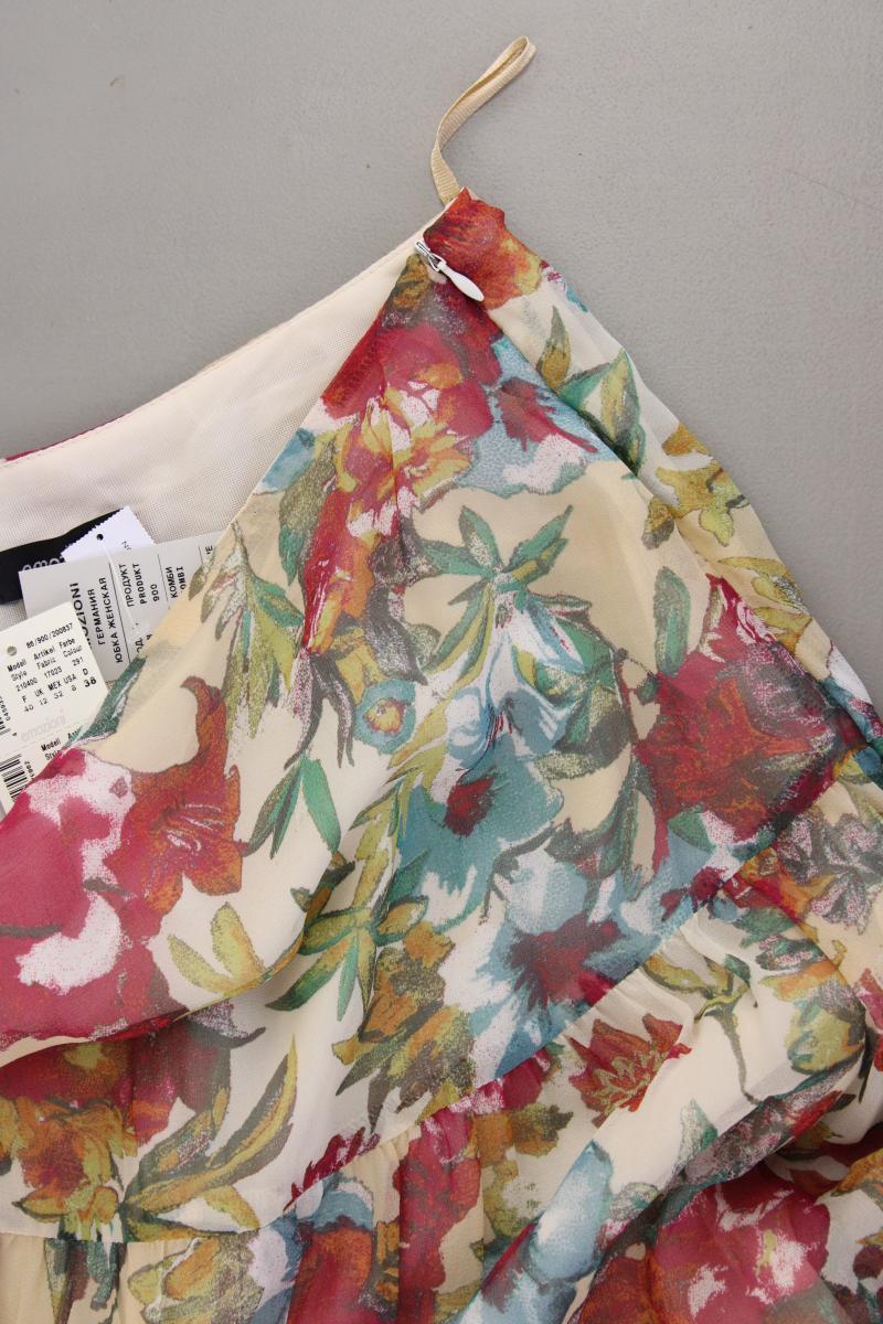 Emozioni Seidenrock Gr. 38 mit Blumenmuster neu mit Etikett Neupreis: 29,9€! - Image 3