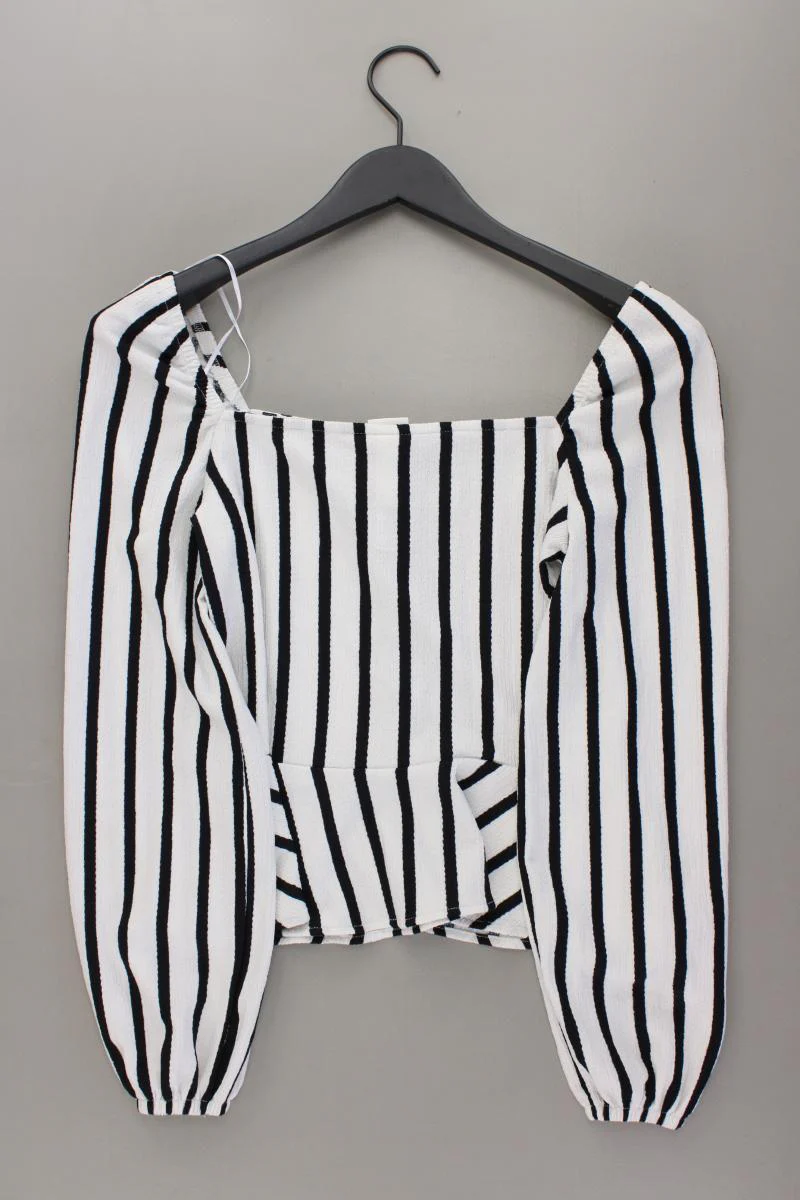 H&M Langarmbluse Gr. S gestreift mehrfarbig aus Polyester - Image 4