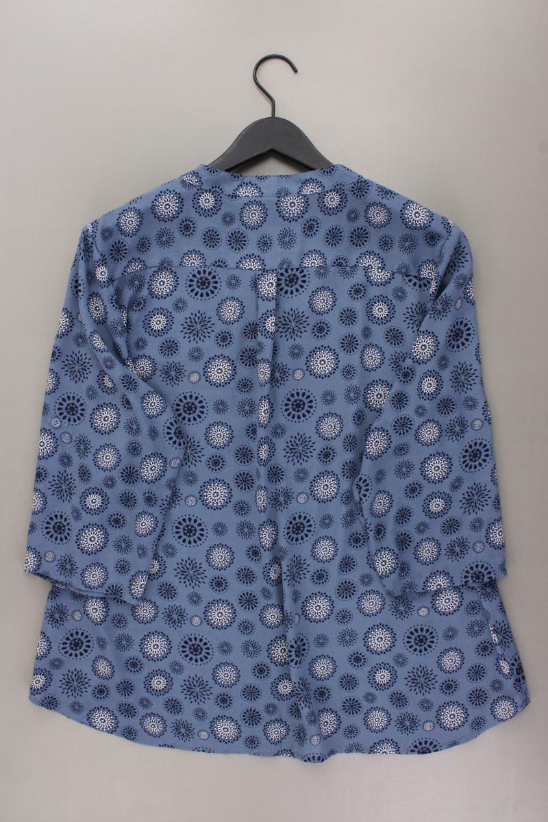 Bexley's Bluse Gr. 50 neuwertig 3/4 Ärmel blau aus Polyester - Image 4