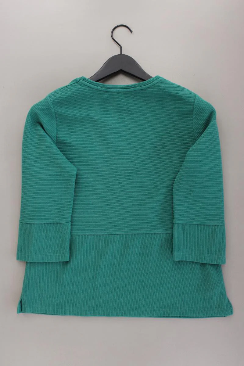 Zabaione Feinstrickpullover Gr. L grün aus Baumwolle - Image 4