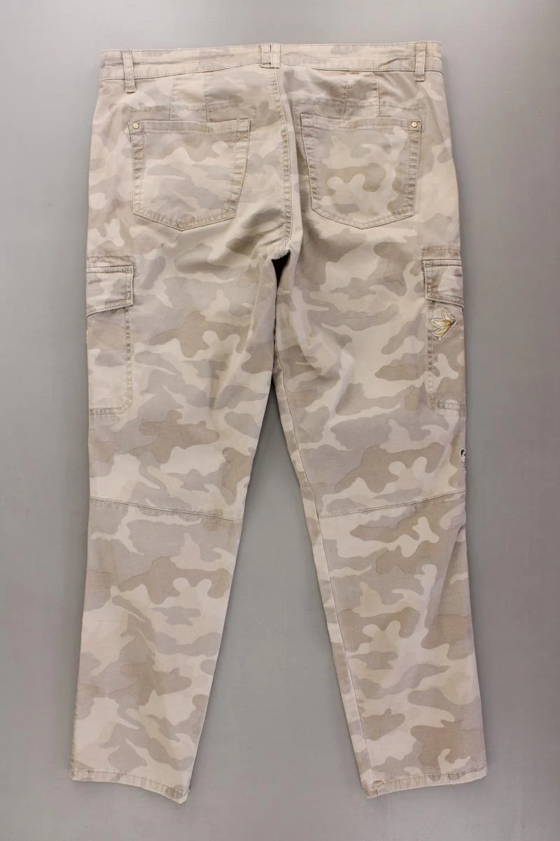 Cambio Cargohose Gr. 42 camouflage braun aus Baumwolle - Image 4