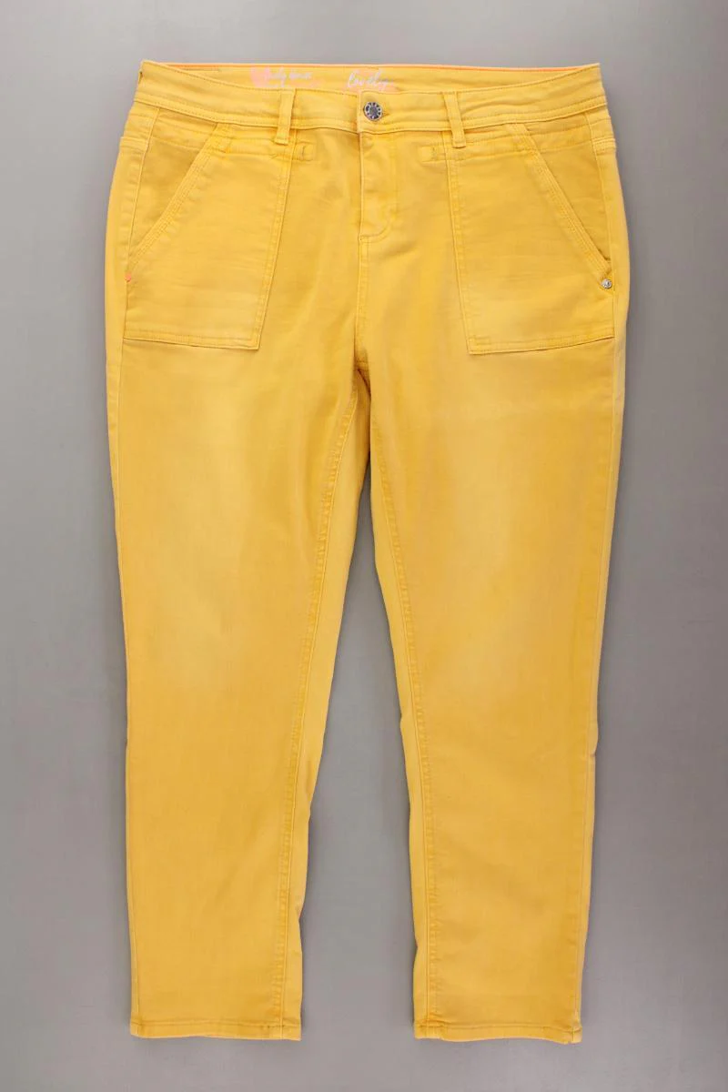 Street One Regular Jeans Gr. W31/L28 gelb aus Baumwolle