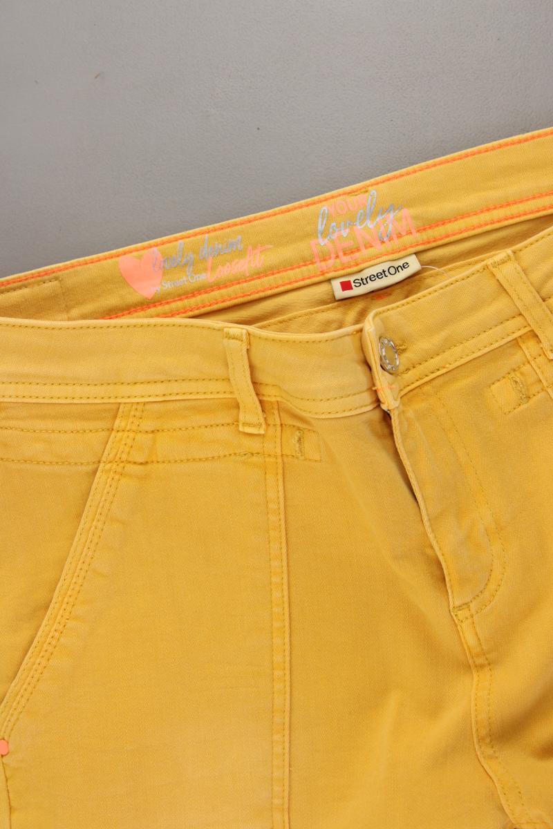 Street One Regular Jeans Gr. W31/L28 gelb aus Baumwolle - Image 2