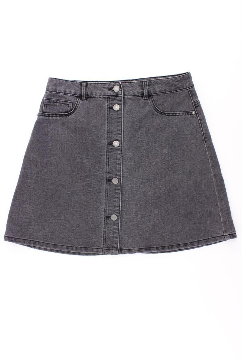 Noisy May Jeansrock Gr. L grau aus Baumwolle