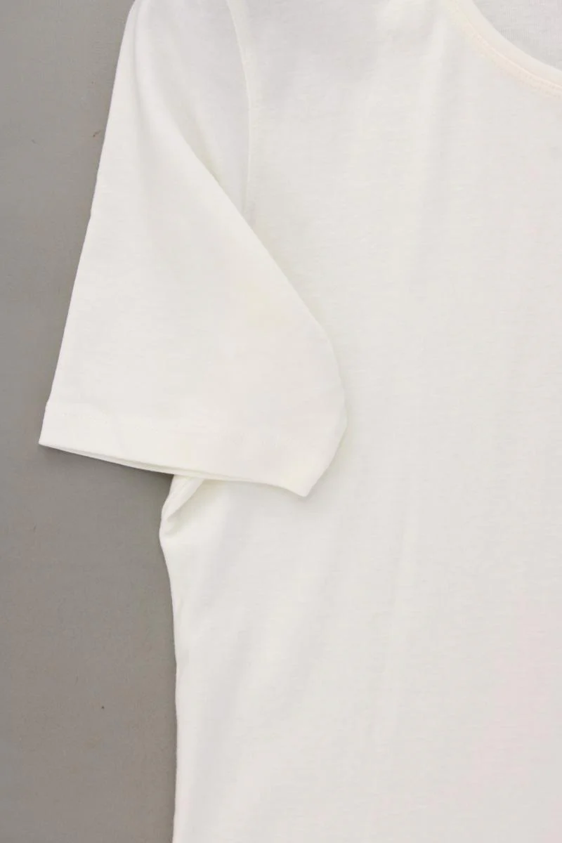 K Town Shirt Gr. 44 Kurzarm creme aus Baumwolle - Image 3