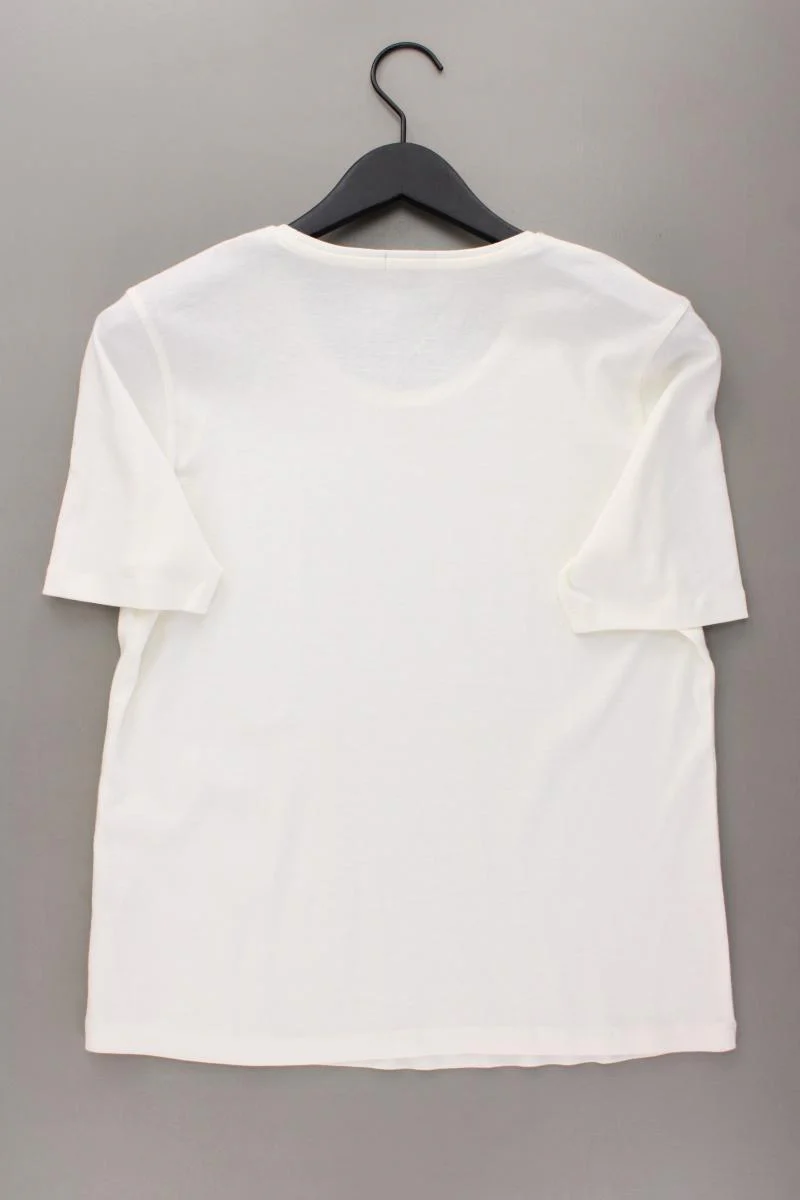 K Town Shirt Gr. 44 Kurzarm creme aus Baumwolle - Image 4