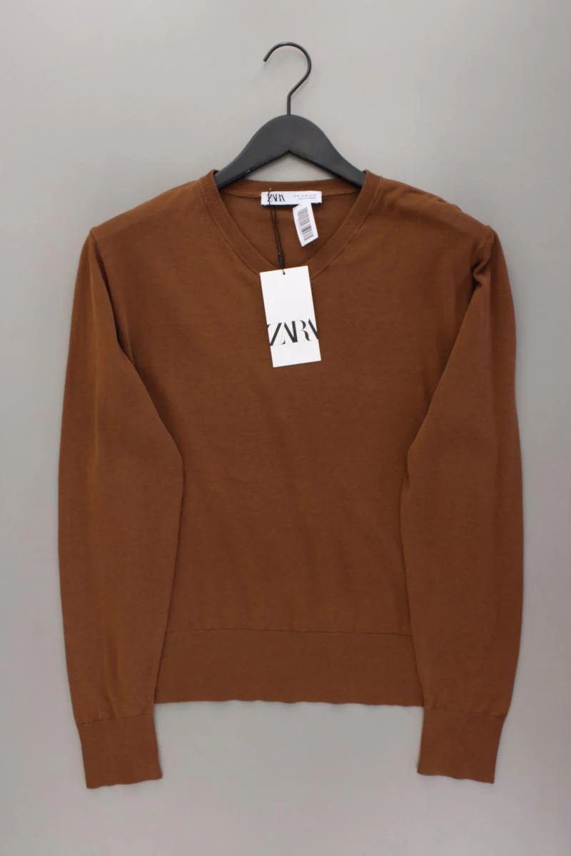Zara Feinstrickpullover Gr. XL neu mit Etikett Neupreis: 29,95€! braun
