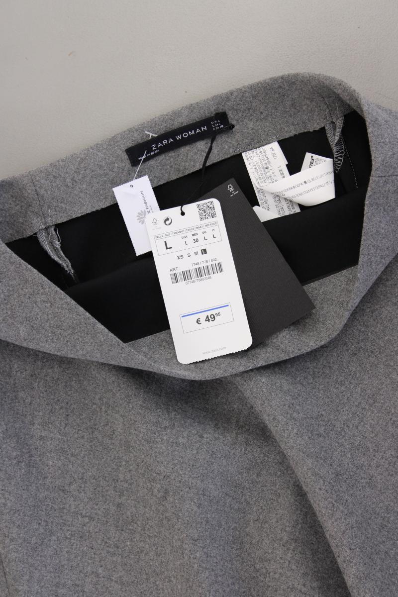 Zara Maxirock Gr. L neu mit Etikett Neupreis: 49,95€! grau aus Polyester - Image 2