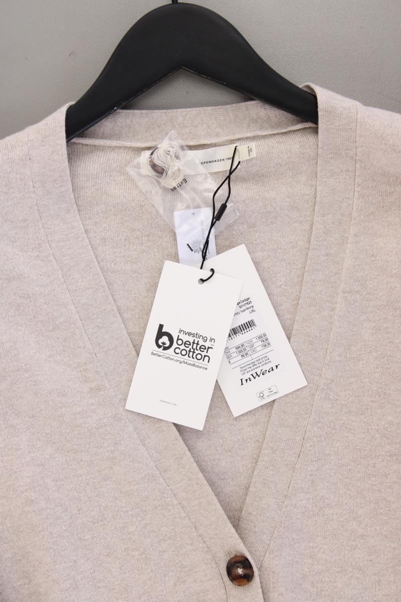 Inwear Strickjacke Gr. L/XL neu mit Etikett Neupreis: 89,95€! Langarm creme - Image 2