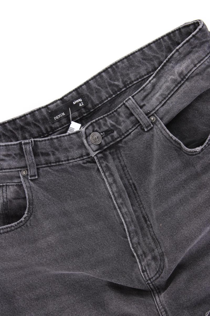 Sinsay Mom Jeans Gr. 42 grau - Image 2