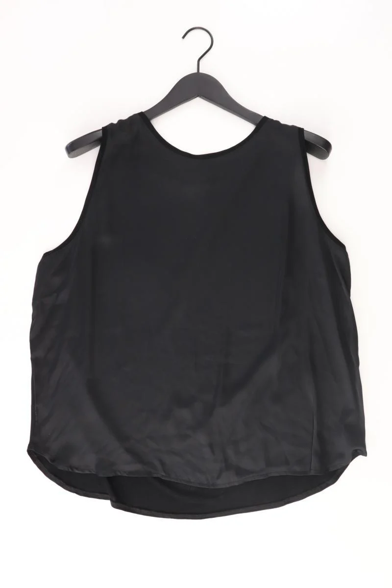 Tom Tailor Ärmellose Bluse Gr. XXXL schwarz aus Viskose