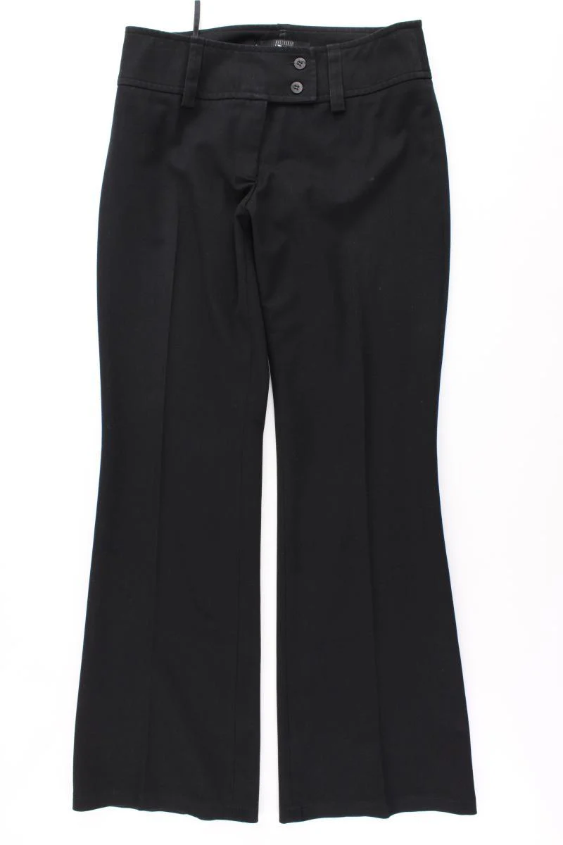 Hallhuber Stoffhose Gr. 36 schwarz aus Polyester
