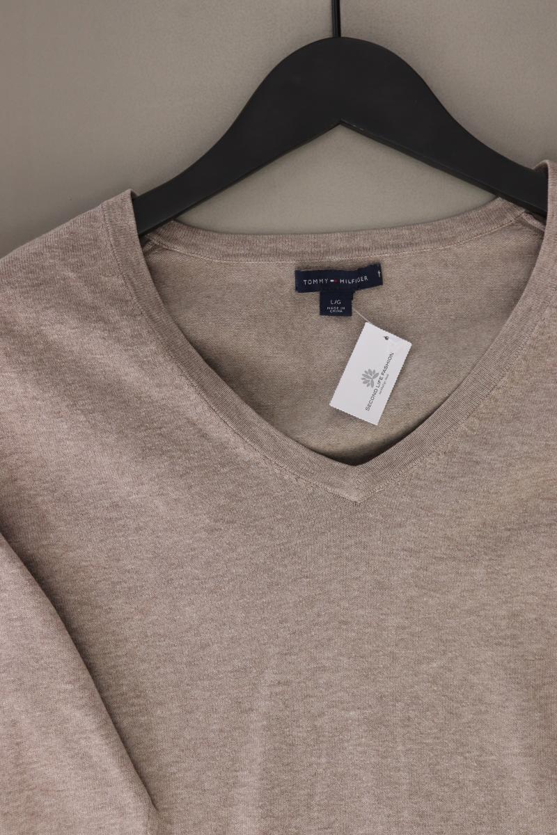 Tommy Hilfiger Feinstrickpullover Gr. L braun - Image 2