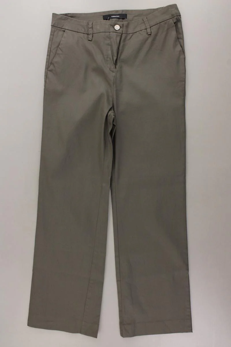 someday. Hose Modell Cooco Gr. 40 olivgrün aus Baumwolle