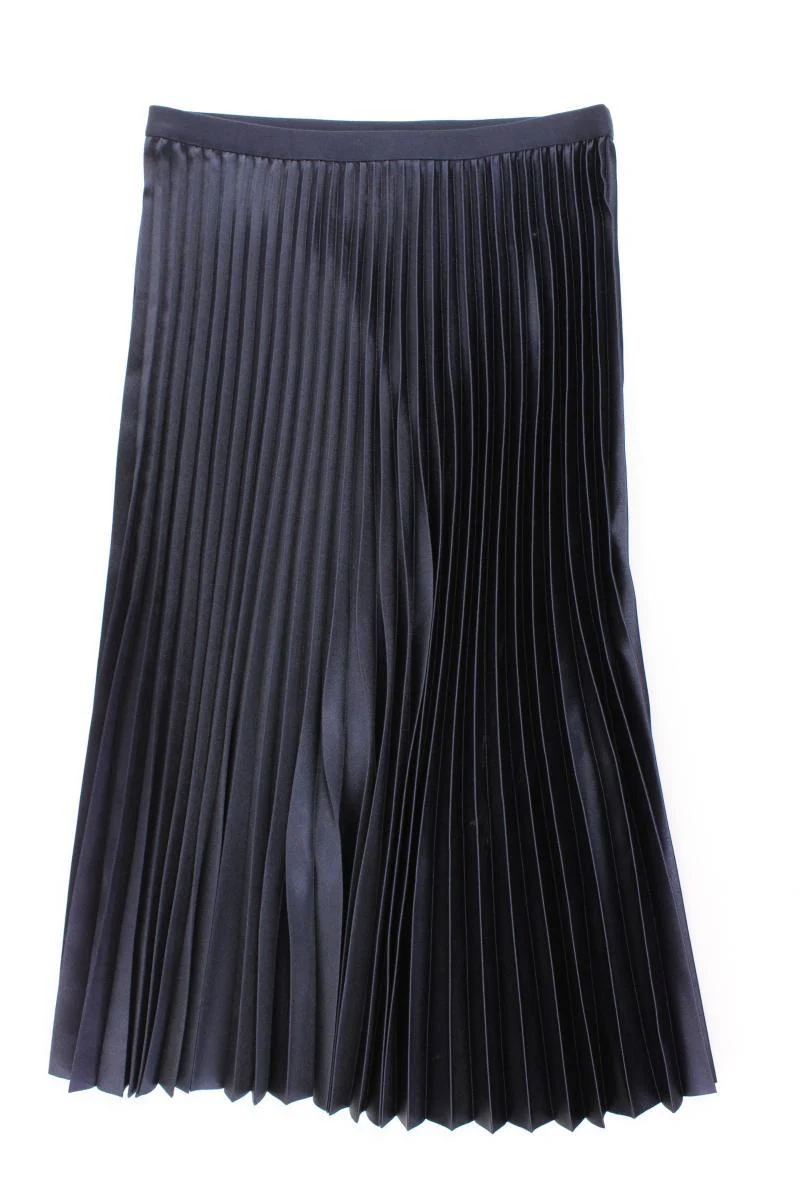 Opus Midi Plisséerock Modell Rury Gr. 40 neuwertig blau aus Polyester