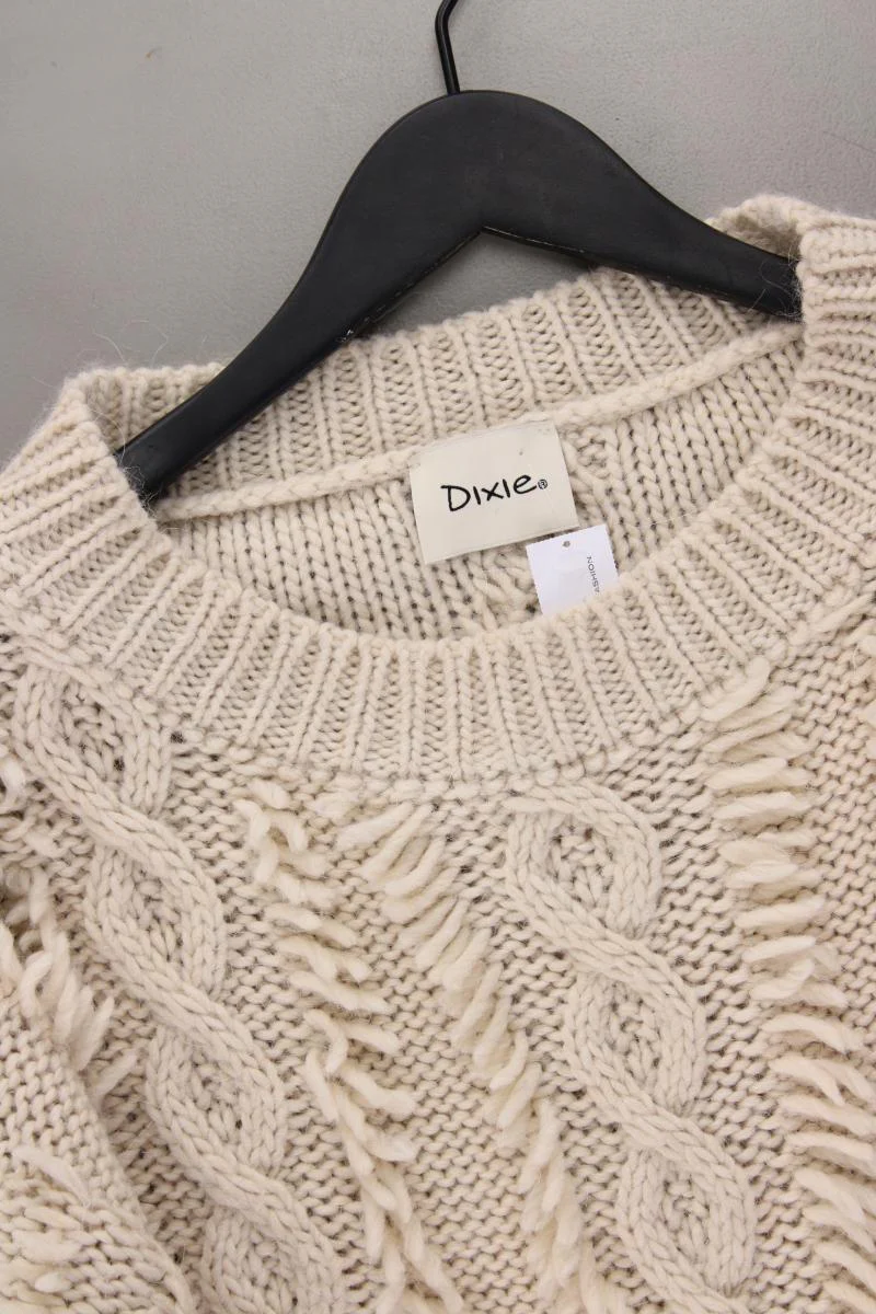 Dixie Zopfpullover Gr. S creme aus Polyacryl - Image 2