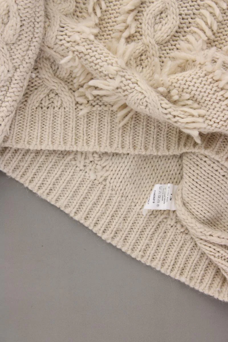 Dixie Zopfpullover Gr. S creme aus Polyacryl - Image 3
