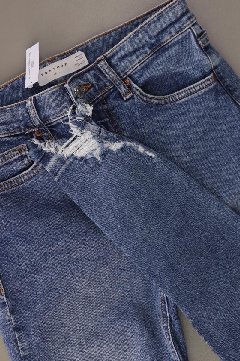 Topshop Skinny Jeans Gr. W28 blau - Image 3