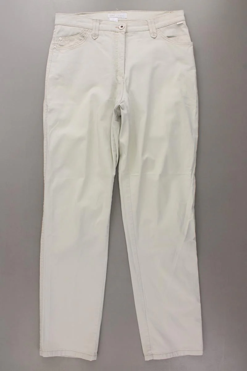 Brax Hose Gr. 40 creme aus Baumwolle
