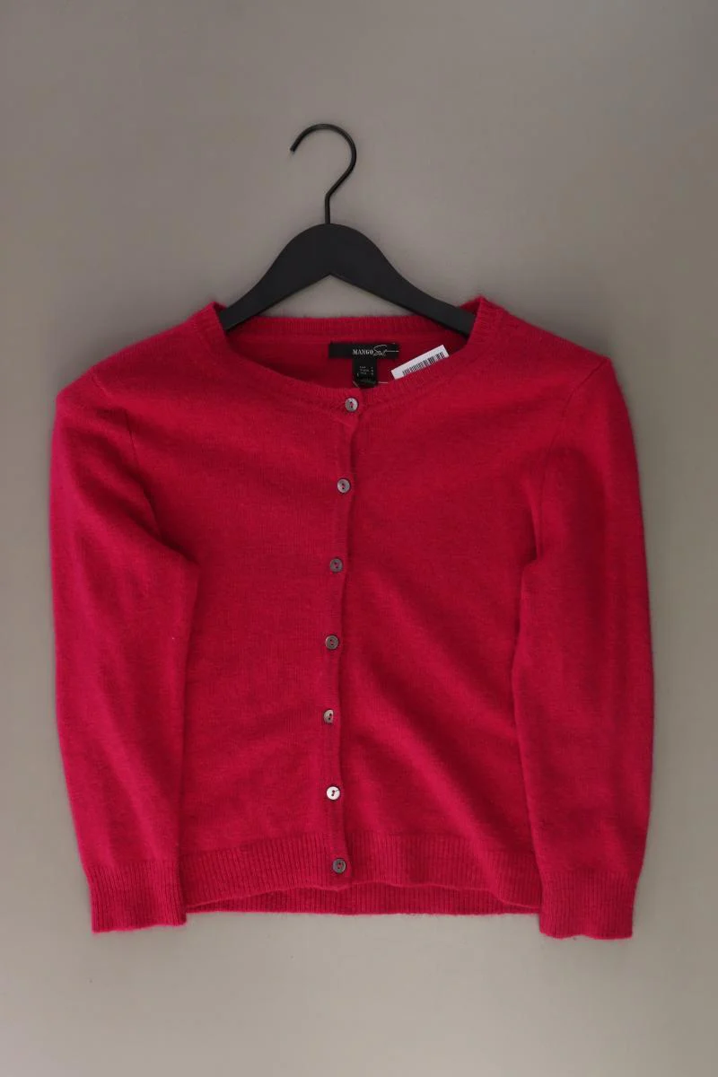 Mango Strickjacke Gr. M Langarm pink