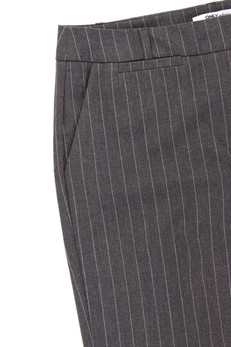 Only Stoffhose Gr. 40/L32 gestreift grau aus Polyester - Image 3
