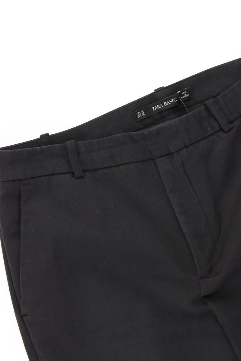 Zara Hose Gr. 40 schwarz aus Baumwolle - Image 2