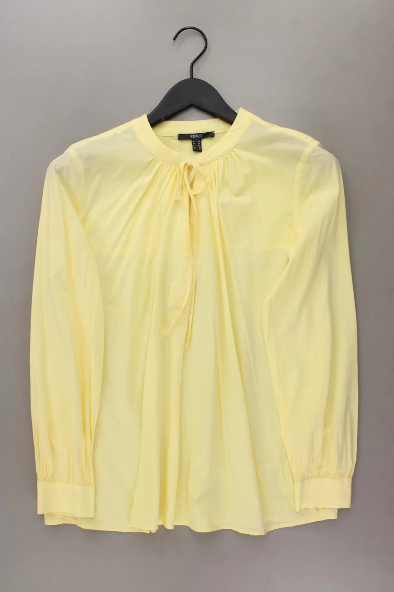 Esprit Langarmblues Butterblumengelb Gr. 36