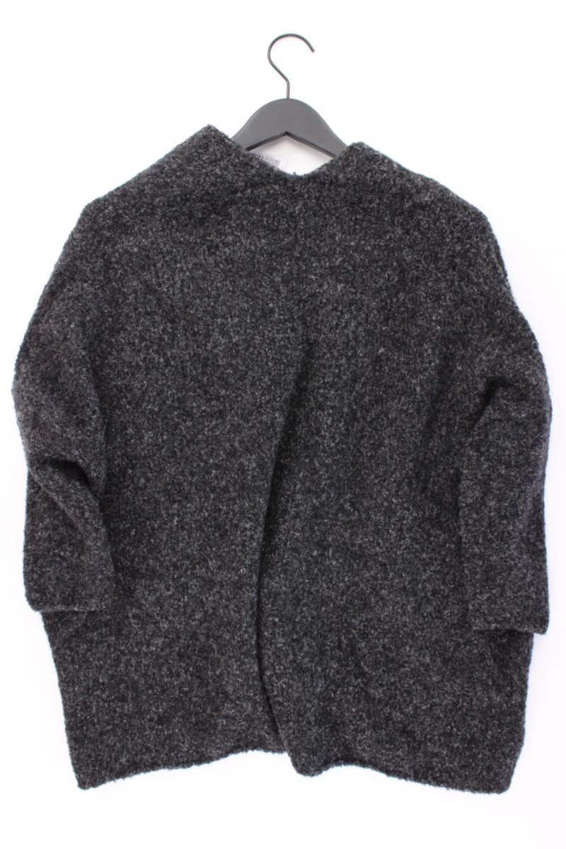 American Vintage Strickjacke Gr. M/L Langarm grau aus Wolle - Image 5