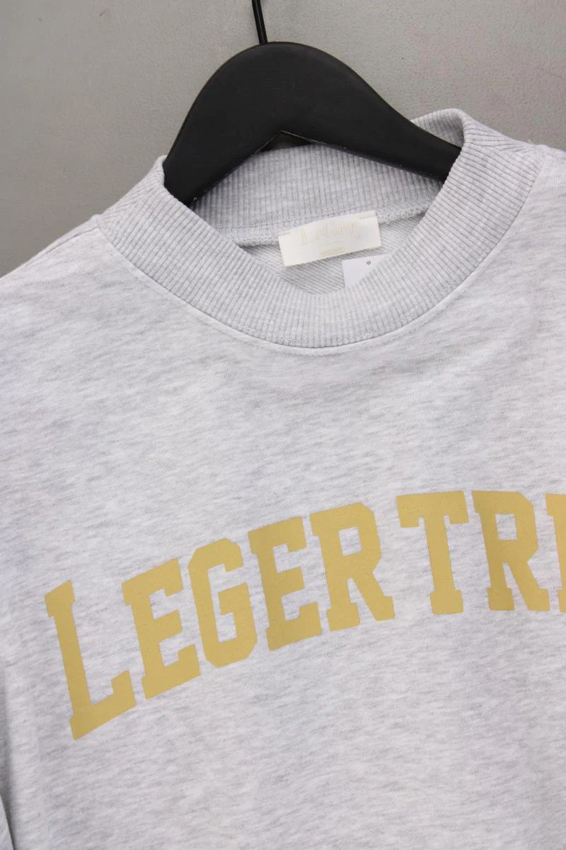 LeGer by Lena Gercke Sweatshirt Gr. 44 grau aus Baumwolle - Image 2