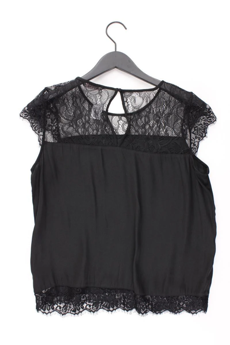 Only Bluse Gr. 38 Kurzarm schwarz aus Polyester - Image 4