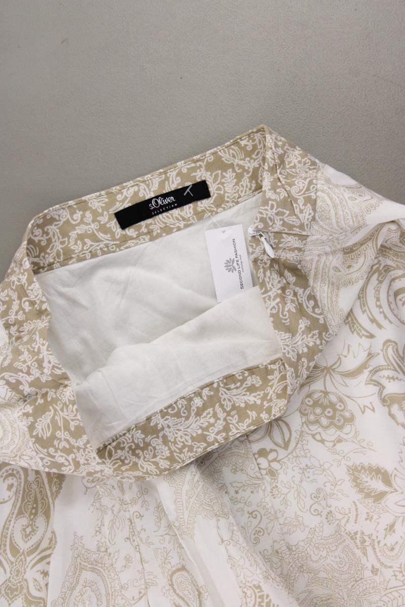 s.Oliver Selection Rock Gr. 36 mit Paisleymuster creme aus Baumwolle - Image 2