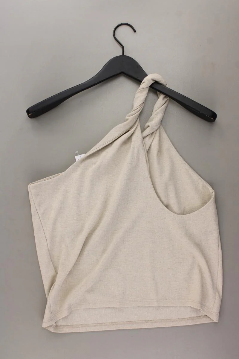 H&M One Shoulder Top Gr. M creme aus Polyester - Image 3