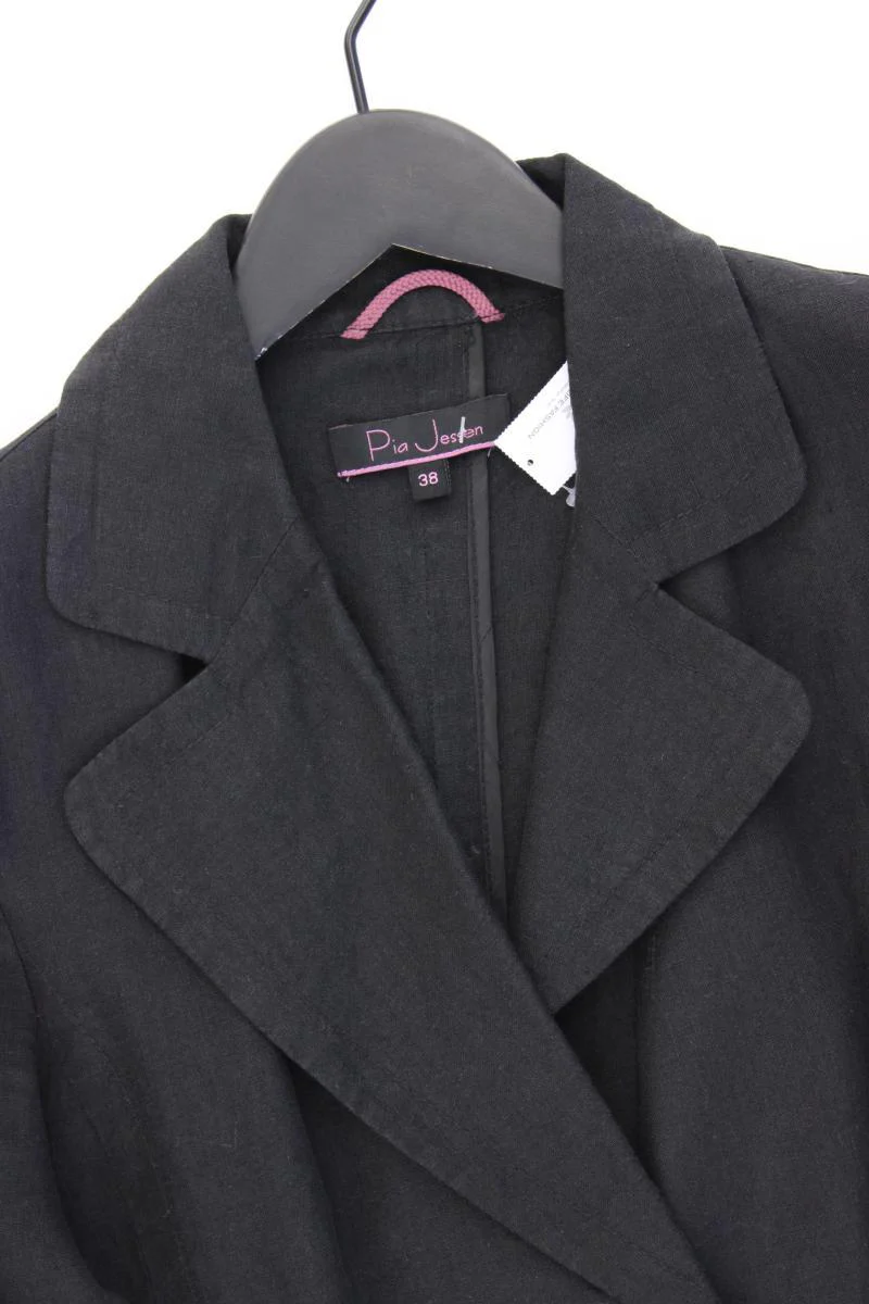 Pia Jessen Leinenblazer Gr. 38 schwarz - Image 2