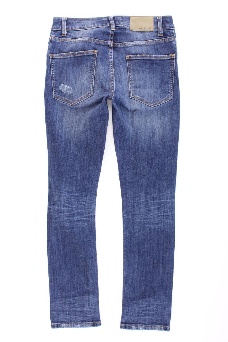 Yourturn Skinny Jeans Gr. W27/L30 blau aus Baumwolle - Image 4