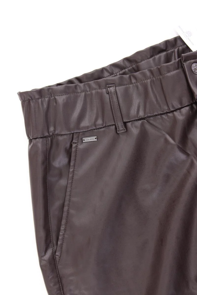 Street One Kunstlederhose Gr. 46 braun - Image 3